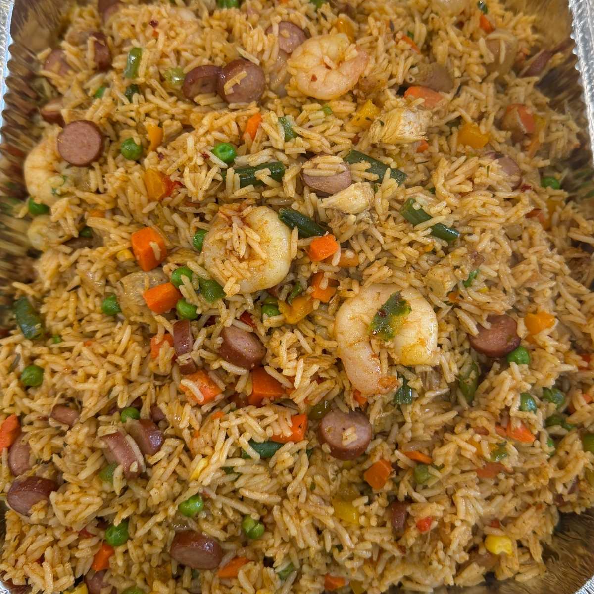 Jambalaya Rice - Nigerian food delivery Leeds | Gladilicious Kitchen