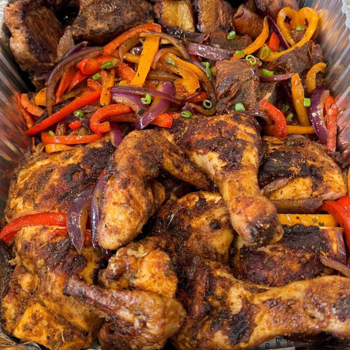 Mixed Grill Platter - Nigerian food delivery Leeds | Gladilicious Kitchen