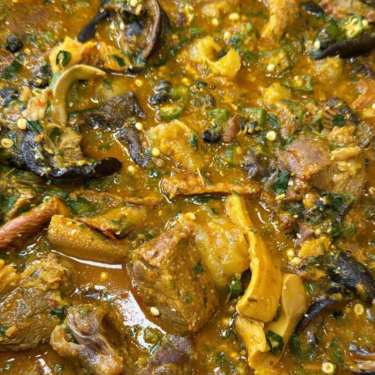 Okra Soup - Nigerian food delivery Leeds | Gladilicious Kitchen