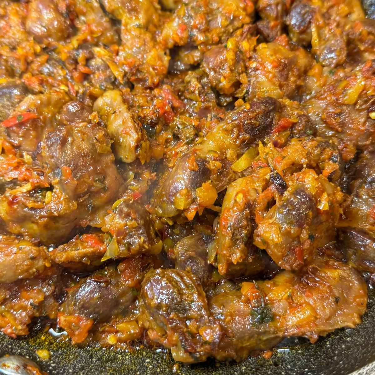 Peppered Gizzard - Nigerian food delivery Leeds | Gladilicious Kitchen